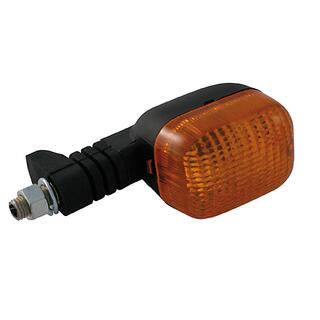 Blinker DUC STYLE, black, M 10, VR + HL, E-gepr.