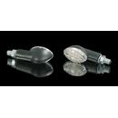 LED-Blinker CAT EYE, black, kurz, E-gepr.