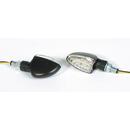 LED Blinker ARROW, noir, kurz, E-gepr.,Paar