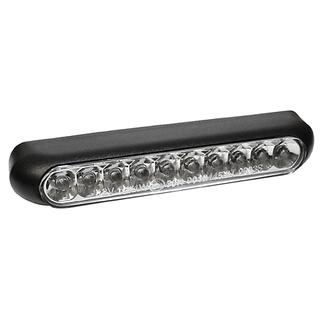 LED-Ruecklicht LINE, black, Klarglas, E-gepr.