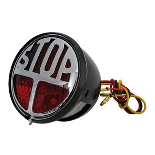 LED-Ruecklicht STOP, rotes Glas, noir, E-gepr.