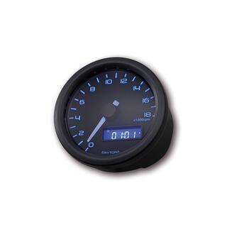 Digital tachometer VELONA, black, 18.000 RPM