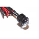 LED-Kontrollleuchte, 10 mm, rot, mit Kabel