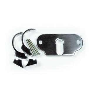 msm combi frame Handle Bar Clip-Kit 1", poliert