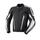 IXS Kuma leather motorcycle jacket black white 56
