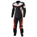 Held Spire combinaison cuir moto noir rouge 52