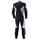 Held Spire leather suit black blue 50