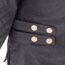 Merlin Bromley Wachs Motorradjacke Damen schwarz S
