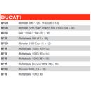 GIVI BF08 TANKLOCK Befestigung für Cagiva - MV Augusta - Ducati