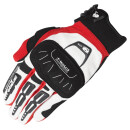 Held Backflip motorcycle gloves white red 6