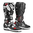 Sidi Crossfire 2 SRS motorcycle boots black white 44
