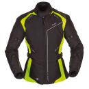 Modeka Scarlett Lady Motorradjacke Damen schwarz neongelb 34