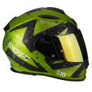 Scorpion Exo-510 AIR Marcus full face helmet black green S