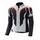 Held Zelda Motorradjacke grau rot L lang