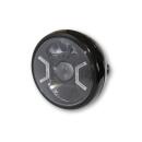 LED Scheinwerfer RENO, Typ 2, schwarz, 7 Zoll, E-gepr.
