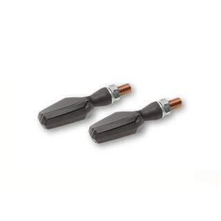LED Ruecklicht/Blinker MX-1, black, E-gepr.