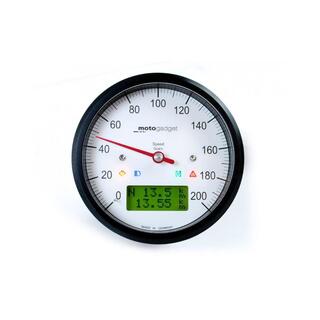 motoscope classic 14 Gehaeuse black, ABE