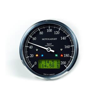 Motogadget Chronoclassic Speedo, black, ABE