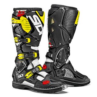 Sidi Crossfire 3 motorcycle boots yellow fluo black 40