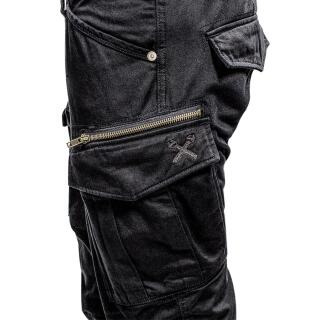 John Doe Cargo Stroker Motorradjeans schwarz W33/L32