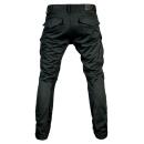 John Doe Cargo Stroker Motorradjeans schwarz W33/L32