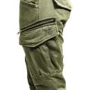 John Doe Cargo Stroker Motorradjeans oliv W32/L34