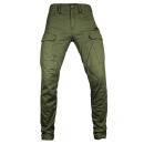John Doe Cargo Stroker Motorradjeans oliv W33/L34