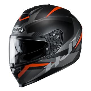 HJC C70 Troky full face helmet black orange MC7SF XL