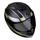 Scorpion Exo-1400 AIR Free full face helmet black yellow titanium S