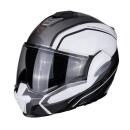 Scorpion Exo-Tech Time-Off flip-up helmet white silver S