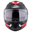 Rocc 331 full face helmet black red M