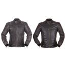Modeka Bad Eddie leather motorcycle jacket grey