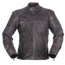 Modeka Bad Eddie leather motorcycle jacket grey