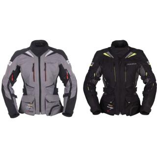 Modeka Panamericana Lady Motorradjacke schwarz neongelb 42