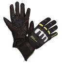 Modeka Air Ride gants de moto 10 noir blanc jaune