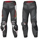 Held Grind II leather pant black white red 106 long