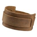 Held leather wristband