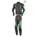 Büse Silverstone Pro leather suit two-piece Damen 34 fluo red fluo yellow