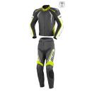 Büse Silverstone Pro leather suit two-piece Damen 34 fluo red fluo yellow