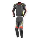 Büse Silverstone Pro leather suit two-piece Damen 34 fluo red fluo yellow