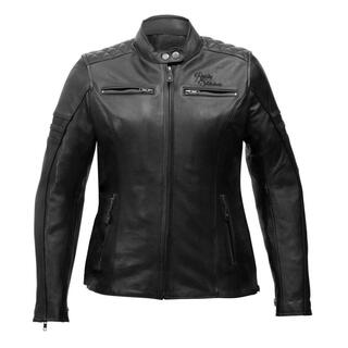 Rusty Stitches Billy leather motorcycle jacket 54 Ladies