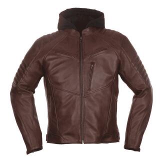 Modeka Bad Eddie Lederjacke dunkelbraun S