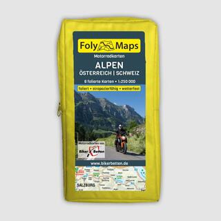 FolyMaps Alpen Österreich Schweiz Motorradkarten
