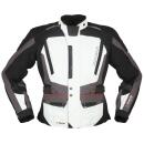 Modeka Viper LT motorcycle jacket light grey black XL
