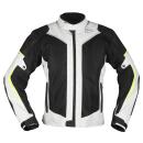 Modeka Mikka Air Motorradjacke hellgrau schwarz XS