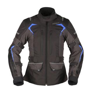 Modeka Elaya Lady Motorradjacke dunkelgrau schwarz 80 lang