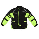 Modeka Tourex II Kids motorcycle jacket black yellow 164