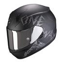 Scorpion Exo-390 Oneway full face helmet black silver L