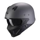 Scorpion Covert-X Solid Modularhelm zement grau matt XL