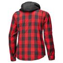 Held Lumberjack II Motorradjacke Herren schwarz rot